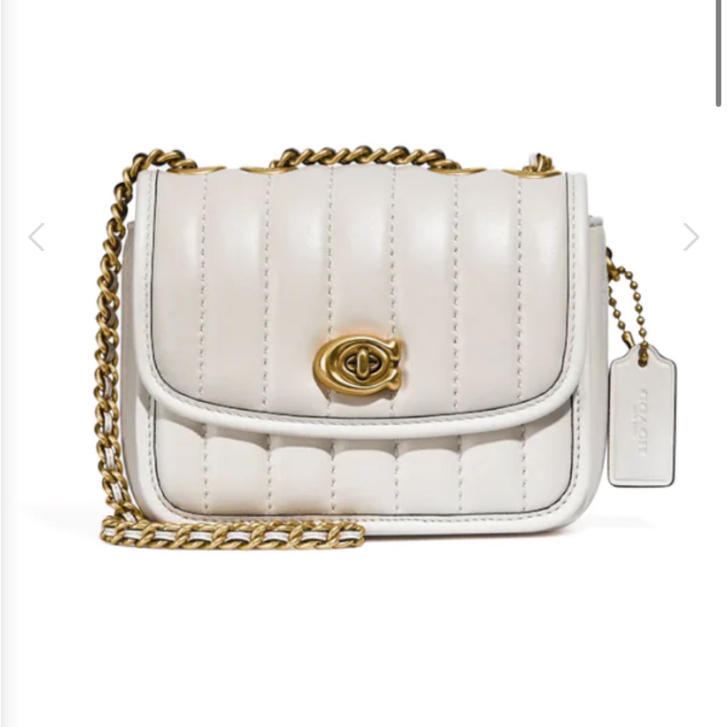 Coach Madison Shoulder Bag 16 With Quilting